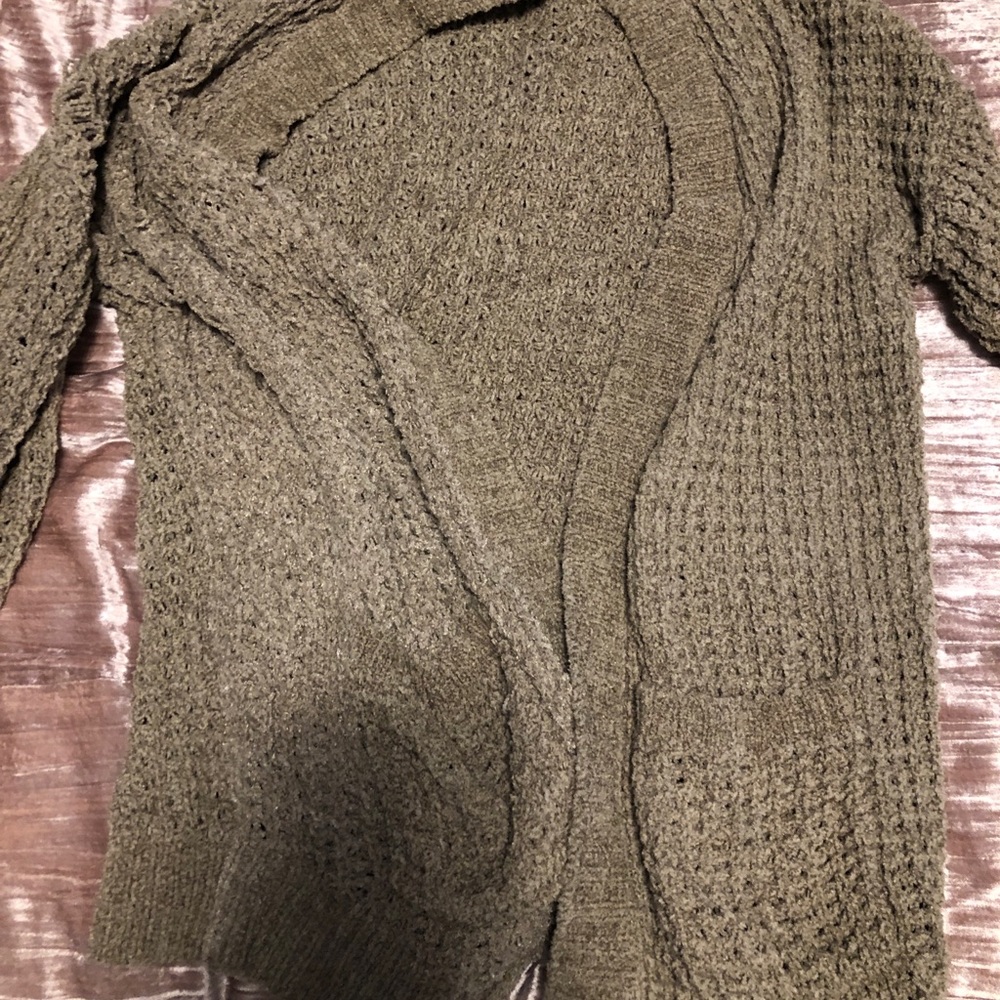 Chenille cardigan M